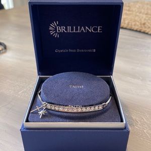 Swarovski crystal bracelet.